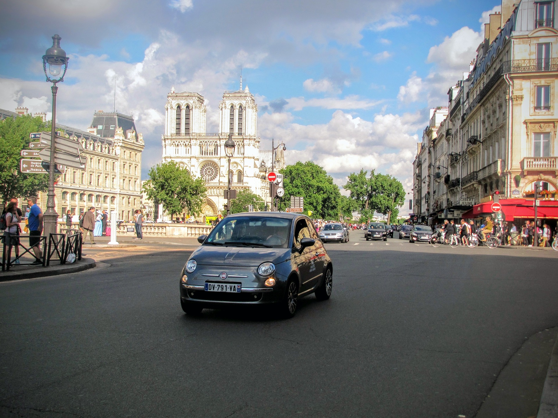 Fiat 500 Grey