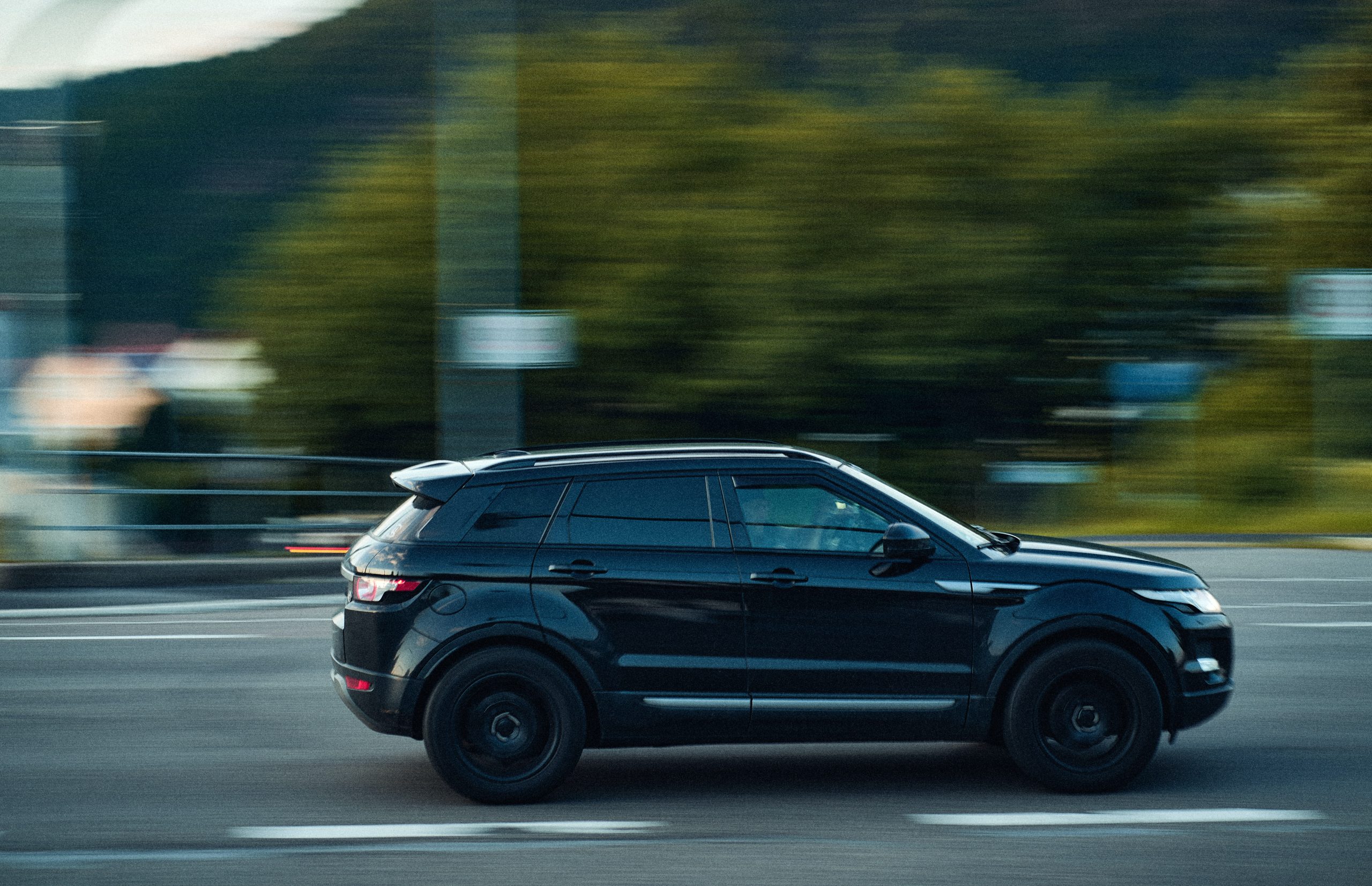 Rnage Rover Evoque Driving